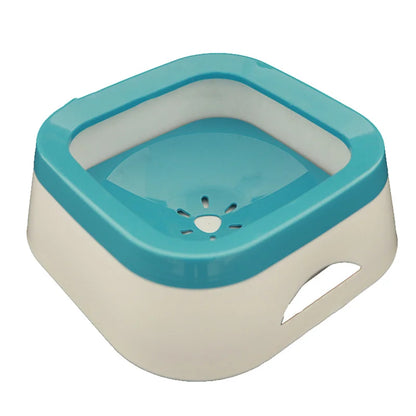 Smart Anti-Splash Water Bowl for Dogs & Cats – 1L Large Capacity, No-Spill Design