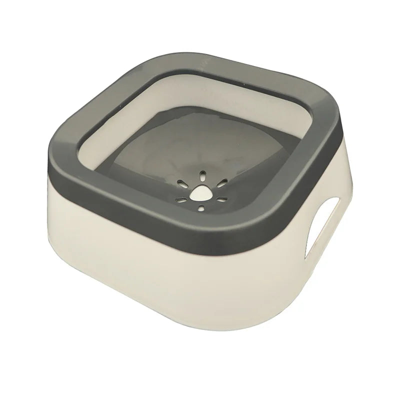 Smart Anti-Splash Water Bowl for Dogs & Cats – 1L Large Capacity, No-Spill Design