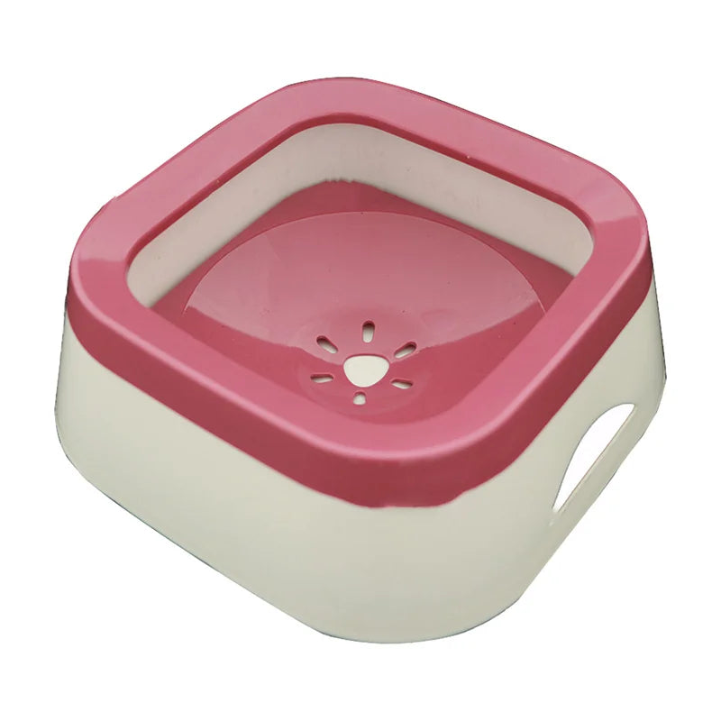 Smart Anti-Splash Water Bowl for Dogs & Cats – 1L Large Capacity, No-Spill Design